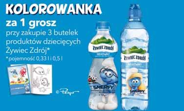 Woda źródlana ŻYWIEC ZDRÓJ 330-500 ml 2,78-4,21/l 1 39 Kup 2