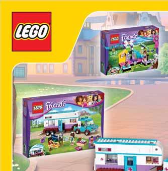 LEGO FRIENDS PRZYCZEPA LECZNICZA DLA KONI 41125