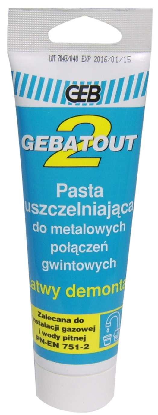 do 160ºC. Odporna na glikol pasta umożliwia łatwe rozkręcenie złącza nawet po dłuższym czasie.