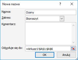 W arkuszu kliknij komórkę, w której ma się znaleźć lista rozwijana, 6. Kliknij pozycję Dane > Poprawność danych > Poprawność danych, 7.
