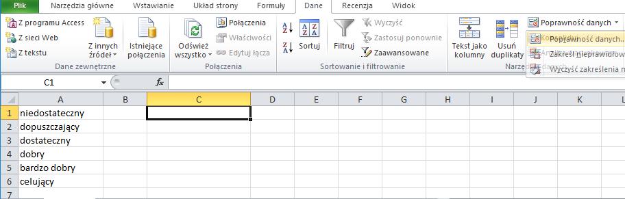 [6/37] EXCEL 5 6 10 7 9 8 Rysunek 8.