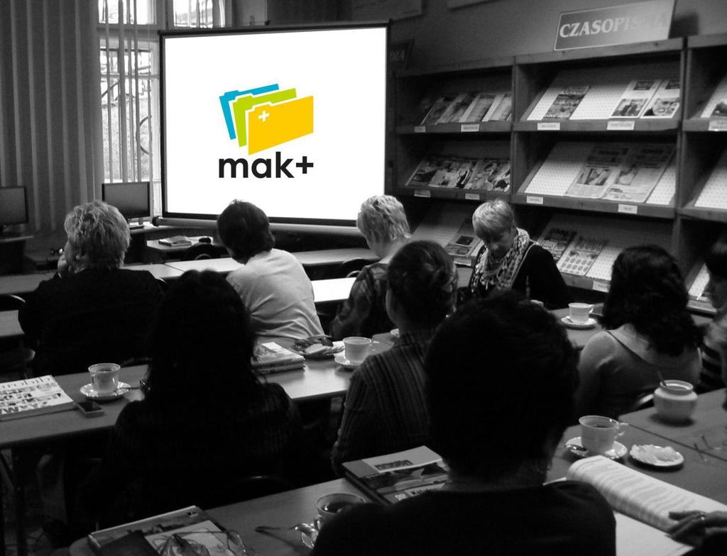 2013 Rozpoczynają się wdrożenia w bibliotekach zagranicznych Pierwszą zagraniczną placówką, która zdecydowała się na system MAK+ była biblioteka w Polish Museum of America w Chicago.