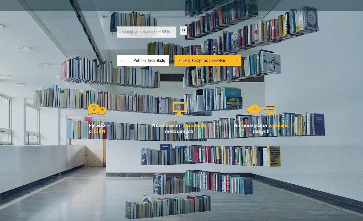 2014 e-isbn MAK+ dla DKK Instytut Książki we współpracy z Biblioteką Narodową przygotował system elektronicznego generowania numerów ISBN (e-isbn.pl).