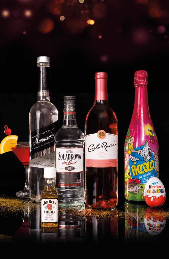 KARTA ALKOHOLI NR 3 / MARZEC 2016 KOKTAJLE ZE SMAKIEM 34 99 31 99 Moniuszko cena jedn. 45,70 zł/l Czysta de Luxe cena jedn.