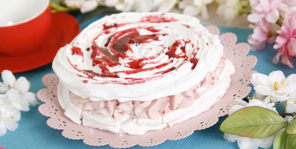 pp 39 99 kg tort bezowy z maliną Beza-smaczna, delikatna, chrupka na