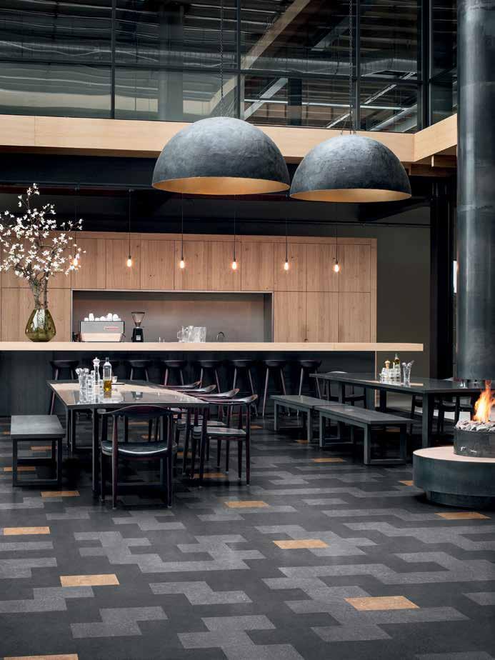 marmoleum modular marble Gra marmuru