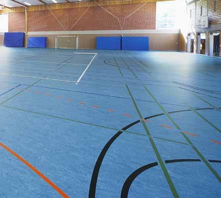 niedopałki papierosów bakteriostatyczne nie reagują z gumą Unikalna oferta podłóg sportowych: dostępność w grubości 3,2 mm i 4,0 mm wzornictwo
