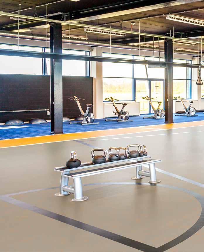 marmoleum sport move marmoleum sport Podłogi sportowe powierzchniowo Podłogi sportowe punktowo Zastosowanie elastyczne (typ A) elastyczne (typ P) Marmoleum Sport znajduje zastosowanie jako pokrycie