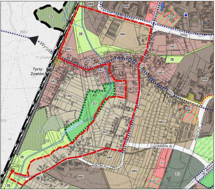 ochrona powierzchni i gospodarka odpadami dla wszystkich terenów projekt planie nakazuje postępowanie z odpadami zgodnie z przepisami prawnymi oraz regulacjami wprowadzonymi w mieście (uchwały Rady