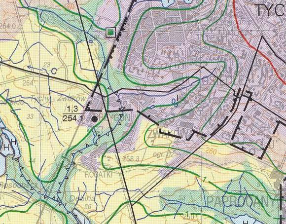 zanieczyszczeń z powierzchni do warstwy wodonośnej wynosi, odpowiednio: 5 25 lat, 25 100 lat i >l00 lat).