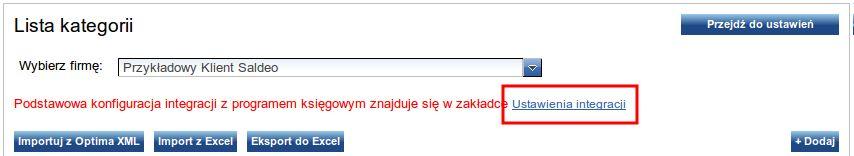 Dokumenty można eksportować: wszystkie zaznaczone na liście dokumentów (1) przycisk eksportuj do [nazwa programu