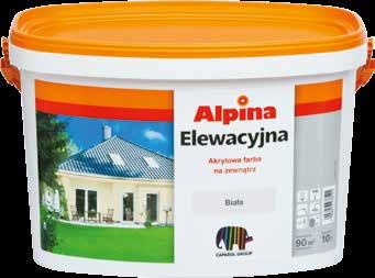 Farba ALPINA PODKŁADOWA, biała, 10