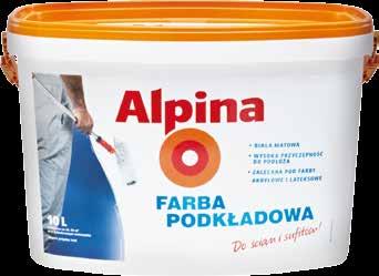Farba ALPINA elewacyjna biała, 10