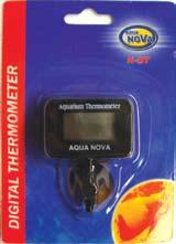 (do oczek wodnych) T-08 Aqua Nova Termometr akwariowy szklany T-07 T-DIG Termometr cyfrowy