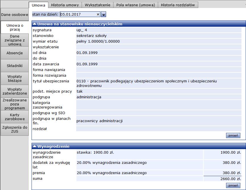 Płace Optivum. Jak naliczyć pracownikowi administracji i obsługi ekwiwalent za niewykorzystany urlop?