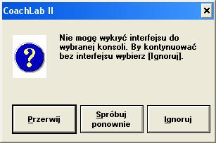 Podłączenie CoachLaba II + do komputera Podłącz kwadratową końcówkę kabla USB do gniazda USB konsoli (5). Podłącz drugi koniec tego kabla do portu USB komputera.