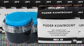 PUDER KONTROLNY DRY GUIDE COAT KONTROLLSCHWARZPULVER Puder kontrolny jest niezastąpionym produktem podczas napraw lakierniczych.