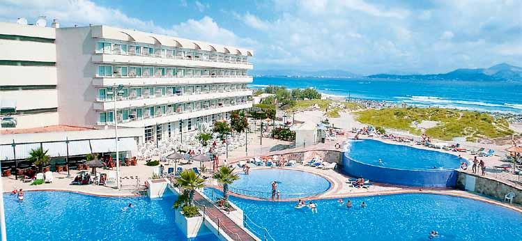52 Hiszpania majorka Hotel I Apartamenty Platja Daurada nnnn Ca n Picafort Ze względu na swoje wspaniałe położenie hotel popularny nie tylko wśród rodzin, ale również miłośników kolarstwa.