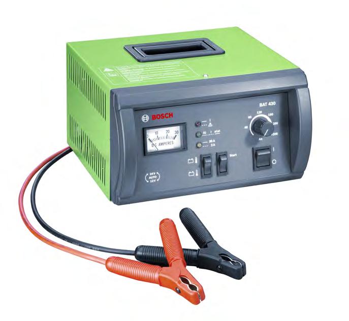 BAT 430 de Originalbetriebsanleitung Ladegerät für 12 Volt und 24 Volt Batterien es Manual original Carga para baterias 12 voltios y 24 en Original instructions Charger for 12 volt and 24 volt