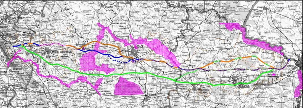 Budowa autostrady A-2 A 2 węzeł Lubelska Siedlce