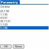 Parametry Tabela zawiera pozycje stanowiące zestawy parametrów określających sposób prowadzenia obliczeń.