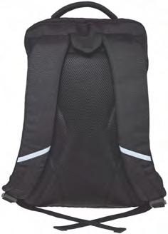 BACKPACK - fabric: 98% polyester, 2% polyurethane - back  17L - weight: 750g