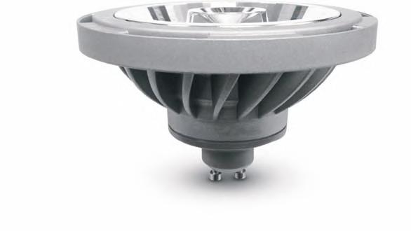Lampa LED R111 3000K 4000K ŹRÓDŁ ŚWITŁ LED Reflektorowy kształt imitujący halogen Wybór trzonków G53 12V i GU10 230V Wybór strumieni światła 600lm i 900lm Wysoka klasa energetyczna /+ Wysoka jakość