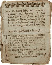 1647 Old Deluder Act: każda osada licząca ponad 50