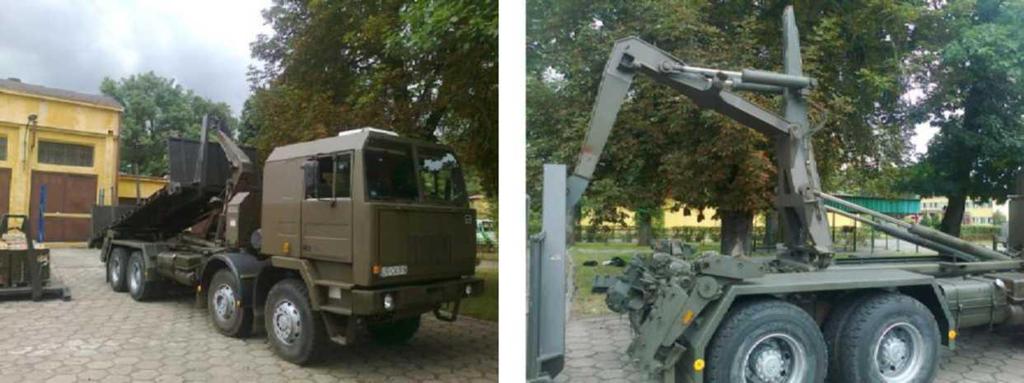 OBSŁUGA URZĄDZEŃ SAMOZAŁADOWCZYCH TYPU MULTILIFT Kod kursu 8361016 SW Żołnierze zawodowi lub pracownicy wojska zajmujący lub planowani do wyznaczenia na stanowiska służbowe: d-ca plutonu, technik,