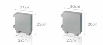 cm 50 cm 100 cm 50 cm 50 cm 4 szt.