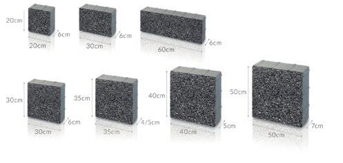 waga palety (kg) 4 5 5 6 6 6 6 7 35x35 35x35 40x40 Paleta 1-20x60 Paleta 2-30x30 Paleta