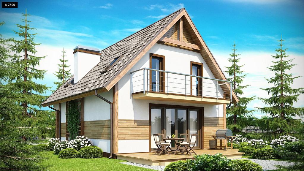 Oferta budowy domu parterowego w stanie surowym otwartym wg projektu