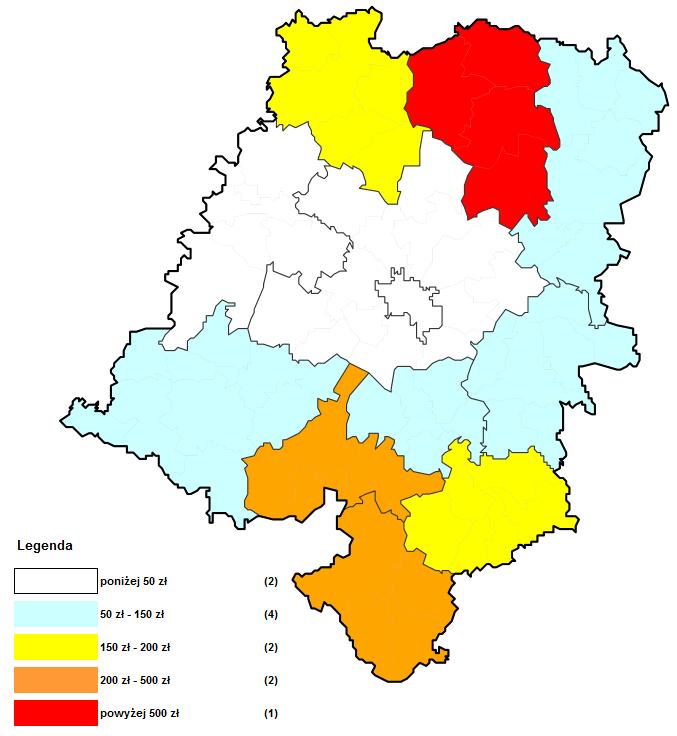 Zobowiązania gmin, miasta na prawach powiatu i