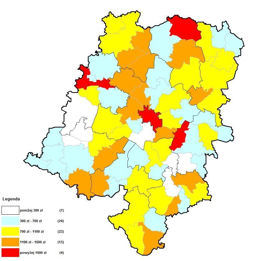 Zobowiązania gmin województwa opolskiego w