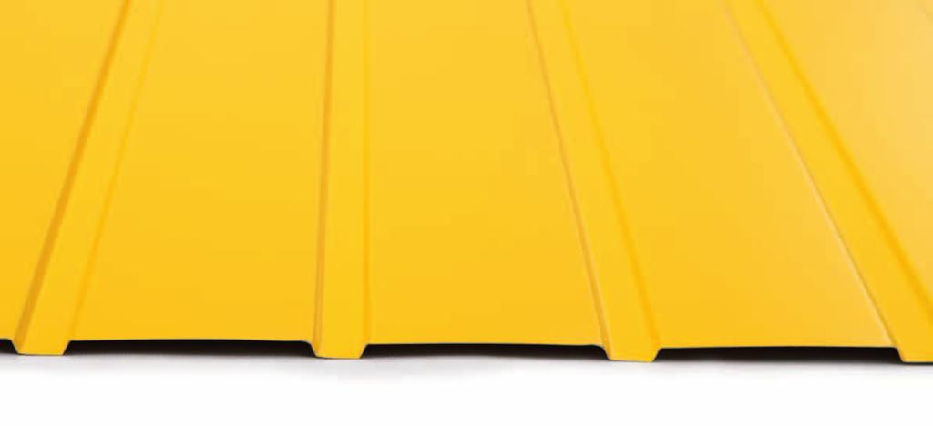 ELEWACYJNY 928 BLACHA TRAPEZOWA T-12 FC 1250 6 68,5 43 PROFIL DACHOWY 17 12 111,5 21 10 x 111,5 = 1115 PROFIL ELEWACYJNY 1170 MATERIAŁ WSADOWY 1000 1250 (mm) 0,50 0,70 0,50 0,70 Masa (kg/m 2 ) 4,50