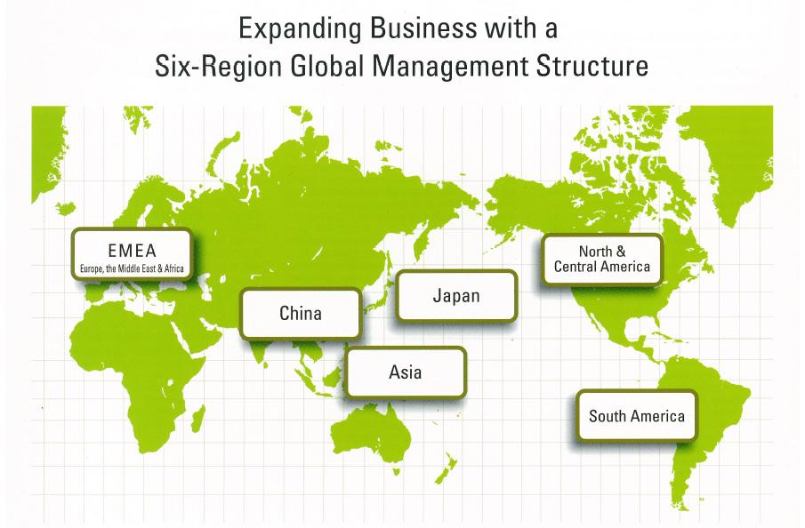 90 Yuji Noguchi Our Management structure is global.