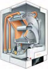 B2HI38 20 403, B2HI39 26 002, B2HI40 28 390, Vitodens 200- z regulatorem stałotemperaturowym Vitotronic 100, typ HC1B Zakres dostawy: Z modulowanym i wspomaganym wentylatorowo palnikiem gazowym z