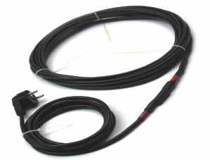 Kabel grzewczy Kompletny zestaw przeciwoblodzeniowy Przewód grzejny jest przeznaczony do ochrony przeciwoblodzeniowej instalacji rurowych, kryz, zaworów, kanalizacji itp.
