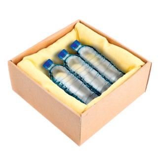 Bezpieczne przesyłanie płynów i gazów Płyny i gazy wysyłaj w hermetycznych pojemnikach szklanych, plastikowych lub blaszanych, które włóż do mocnego pudełka lub skrzynki wypełnionej materiałem