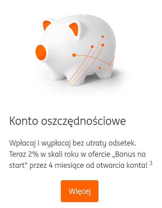 V. OPSY PRODUKTÓW KREACJ MARKETNGOWYCH* PRZEJDŹ DO KREACJA OPS Value proposition Disclaimer PROMO NG Bank Śląski Otwarte Konto Oszczędnościowe: Oferta promocyjna Bonus na Start ograniczona od 31.