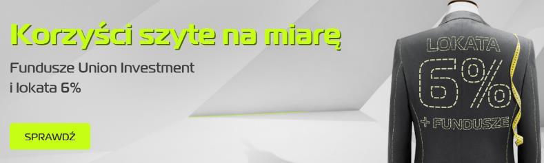 V. OPSY PRODUKTÓW KREACJ MARKETNGOWYCH* PRZEJDŹ DO KREACJA OPS Value proposition Disclaimer PROMO Fundusz z 6% lokatą daje możliwość wypracowania zysków wyższych niż standardowe oprocentowanie na