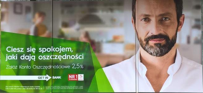V. ANEKS 1 KREACJE NA WTRYNACH, PLAKATACH OPS GETN Konto oszczędnościowe: Kampania