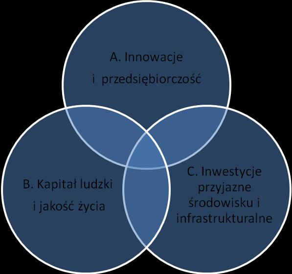 zmian na europejskim rynku pracy. Kierunki strategiczne są powiązane ze sobą i wzajemnie oddziaływają na siebie, dając dodatkowe efekty synergii.
