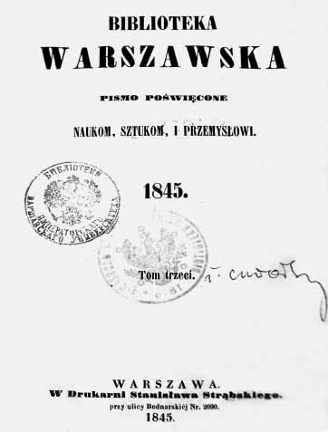 tecki. Niebawem czterdziestoletni profesor zdecydowa³ siê powróciæ na sta³e do rodzinnego miasta Bielska. Tu, naprzeciwko koœcio³a pokarmelickiego, nadal sta³y dwa przestronne jego domy.