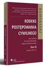 Kodeks postępowania cywilnego. Komentarz.