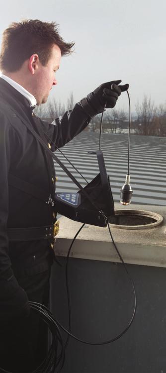Inspekcja video, system modularny Perfekcyjna do inspekcji z góry z dachu Bardzo