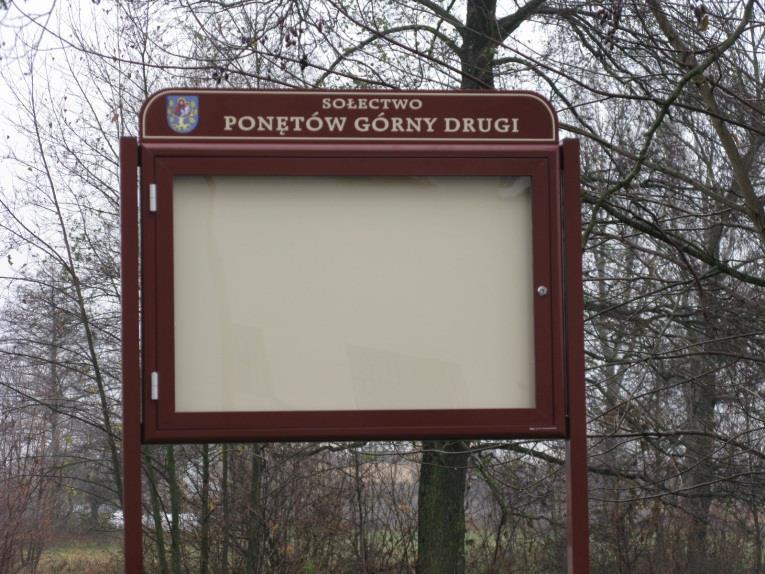 DOBRE PRAKTYKI Zakup tablic ogłoszeniowych Powiat: