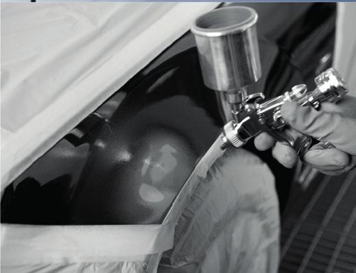 2.1. Metal ze szczególnym naciskiem na aluminium W przypadku renowacyjnej naprawy gwarancyjnej absolutnie obowiązkowe jest szlifowanie aż do gołego metalu.