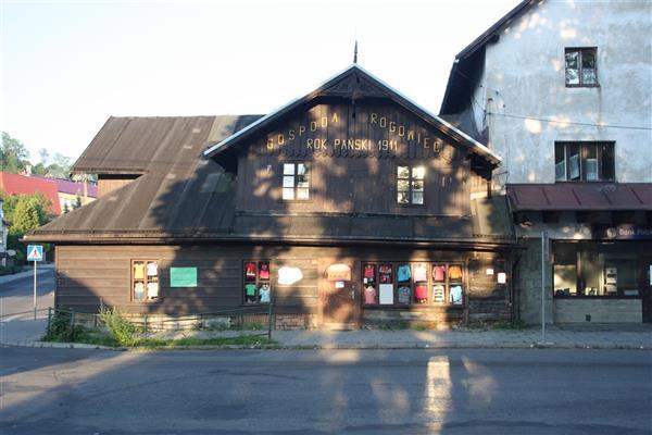 Istebna - centrum Mapka