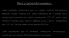 na I piętrze budynku stanowiącego